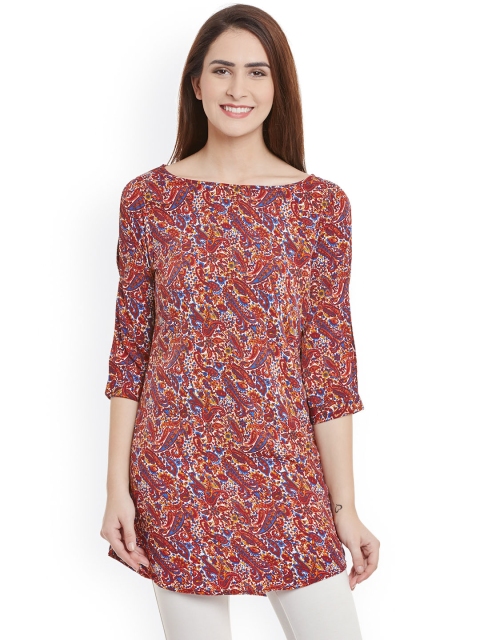 

Ruhaans Multicoloured Paisley Print Tunic, Multi