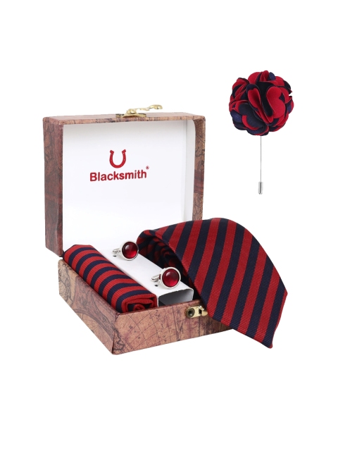 

Blacksmith Men Red & Black Accessory Gift Set