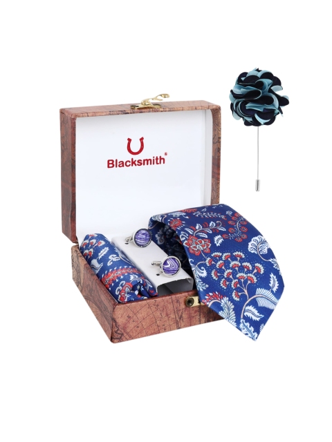 

Blacksmith Men Blue Accessory Gift Set