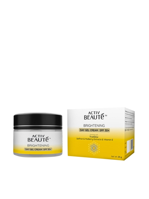 

ACTIV BEAUTE Brightening SPF 30+ Gel Day Cream - 25 g, Yellow