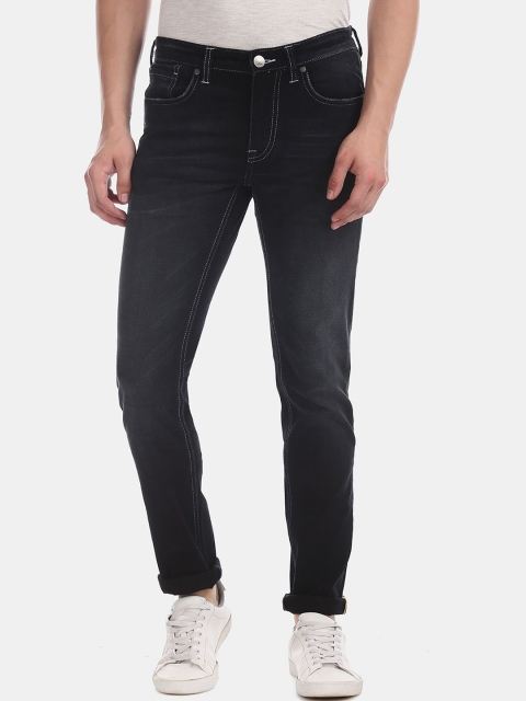 

AD By Arvind Men Blue Skinny Fit Light Fade Stretchable Jeans