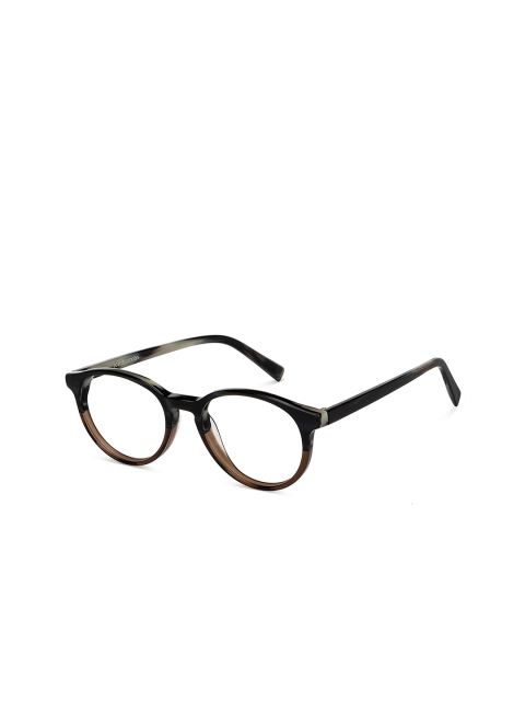 

John Jacobs Unisex Transparent Full Rim Round Frames