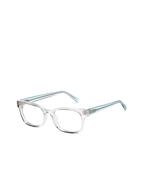 

John Jacobs Transparent & Blue Full Rim Rectangle Frames 134861