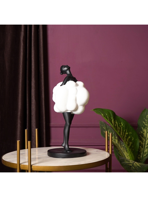 

THE ARTMENT Black & White Modern Art Ballerina Showpieces