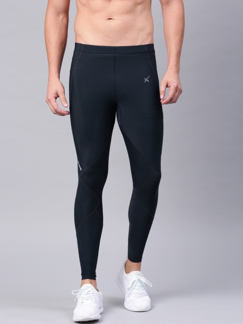 

HRX by Hrithik Roshan Navy Active Compression Tights, Navy blue
