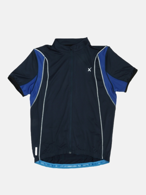 

HRX by Hrithik Roshan Men Navy Blue Solid Rapid-Dry Cycling Jacket