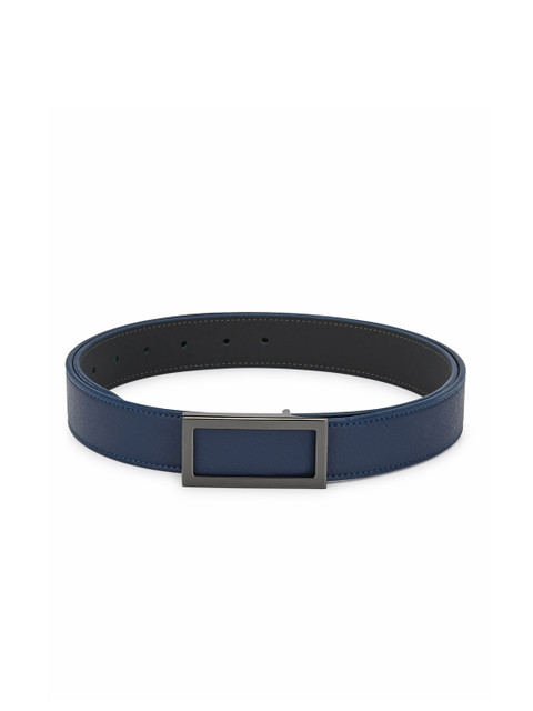 

thickskin Men Navy Blue Solid Belt