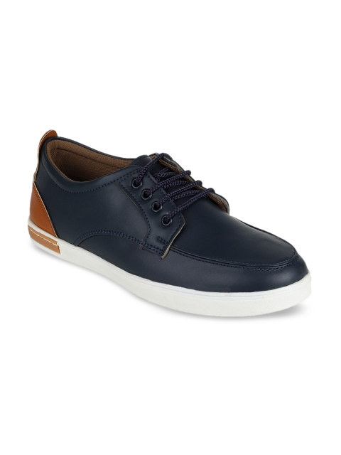 

Vardhra Men Blue Solid Sneakers
