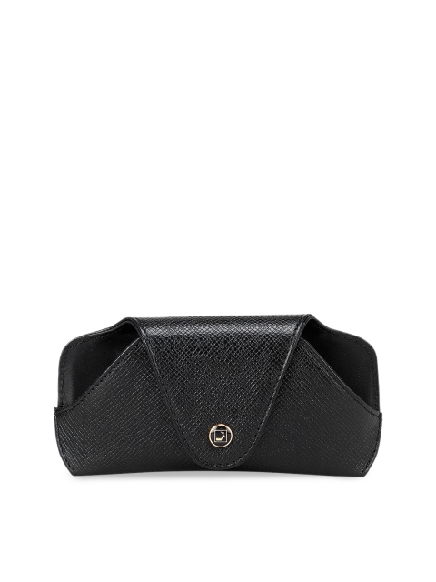 

Da Milano Women Black Textured Sunglasses Case