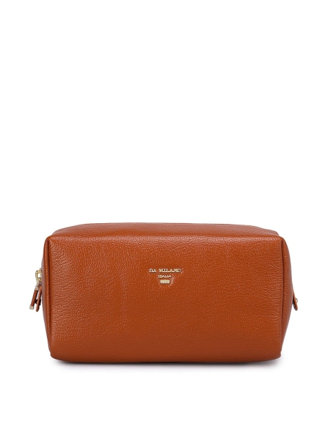 

Da Milano Brown Leather Travel Pouch