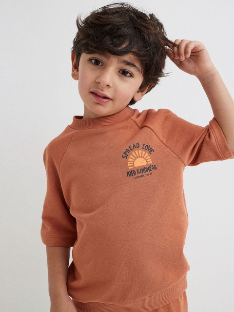 

H&M Boys Rust Orange 2-piece Set