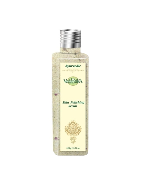

Vedantika Herbals Skin Polishing Body Scrub with Orange Peel 100 g, Brown