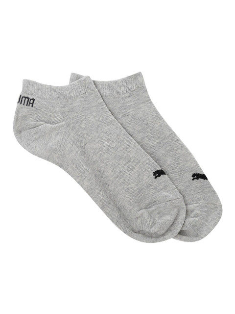 

Puma Grey Solid Cotton Ankle Length Socks