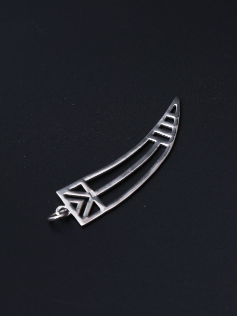 

HIFLYER JEWELS 92.5 Sterling Silver-Toned & Rhodium Plated Pendant