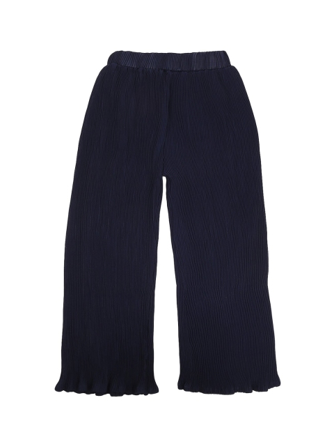 

V-Mart Girls Blue Solid Georgette Harem Pants