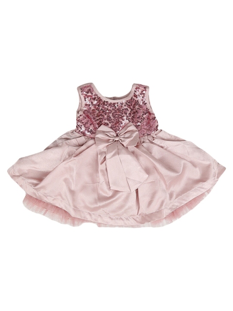 

V-Mart Infants Girls Pink Embellished Dress