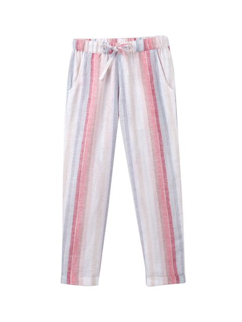 

Cub McPaws Girls Multicoloured Striped Original Trousers, Multi