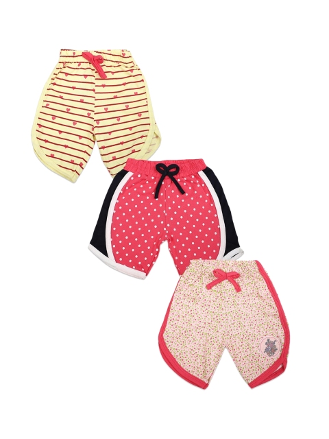 

V-Mart Boys Pink Printed Shorts