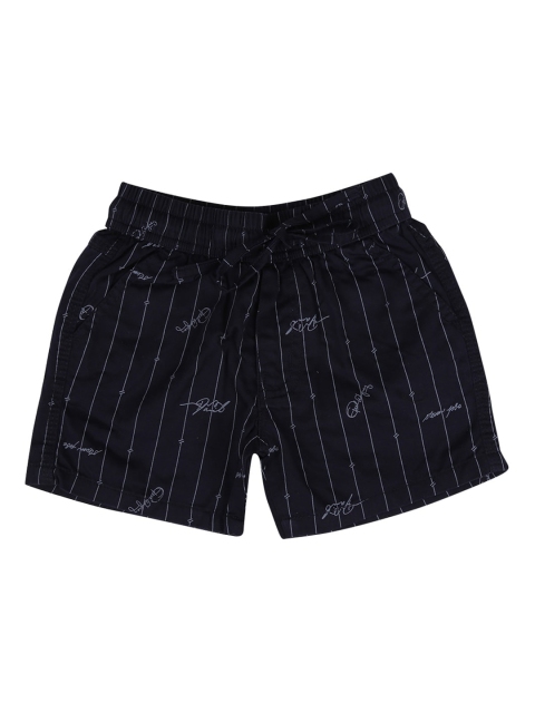 

V-Mart Boys Blue Striped Shorts