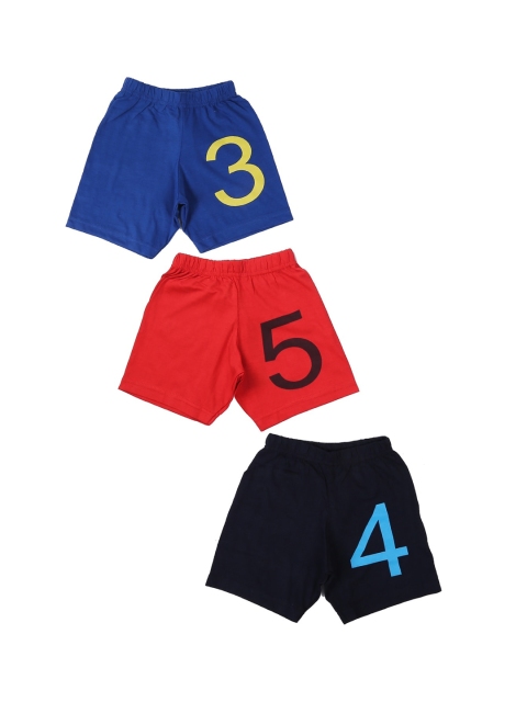 

V-Mart Boys Red Printed Shorts