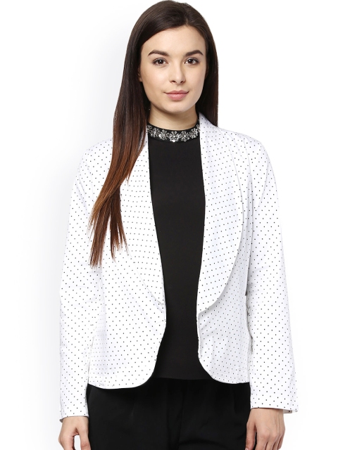 

Mamacouture White & Black Polka Dot Print Maternity Jacket