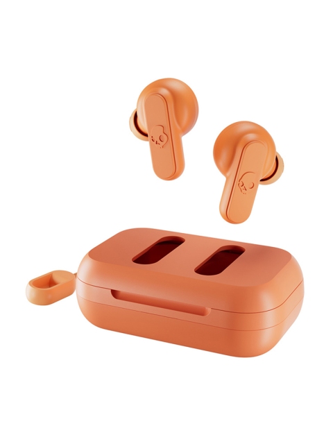

Skullcandy Unisex Orange Dime TWS Bluetooth Earbuds