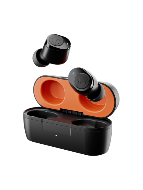 

Skullcandy Black & Orange Jib TWS Bluetooth Headset, Blue
