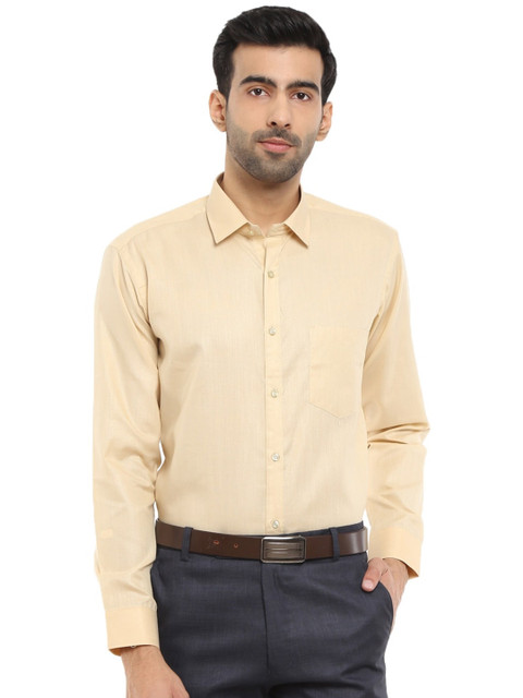 

V-Mart Men Khaki Classic Formal Shirt
