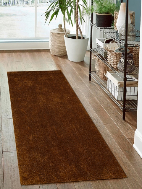 

NEW SEASON OBSESSIONS Brown Non-Shedding Solid Carpet