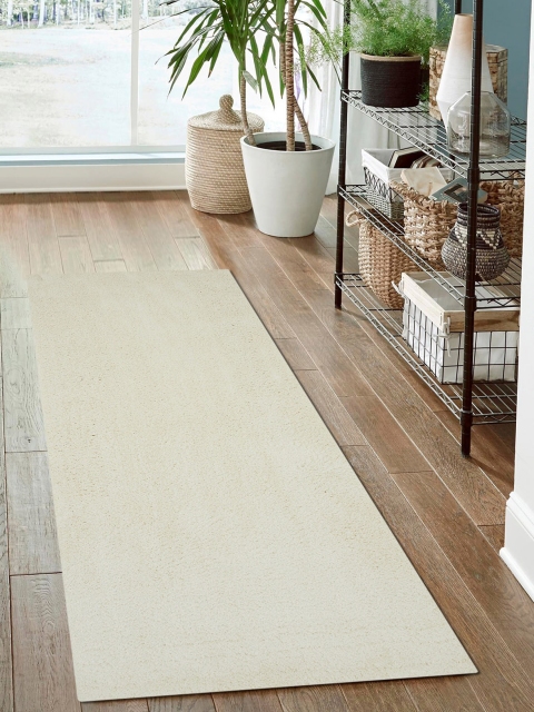

OBSESSIONS White Non-Shredding Polyester Carpet