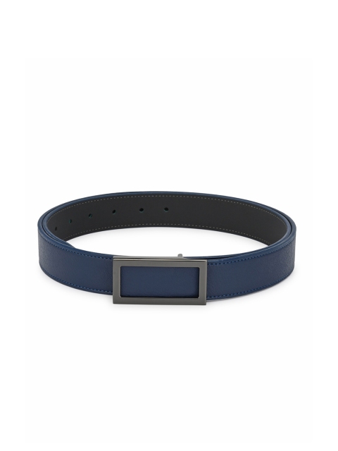 

thickskin Women Navy Blue PU Belt