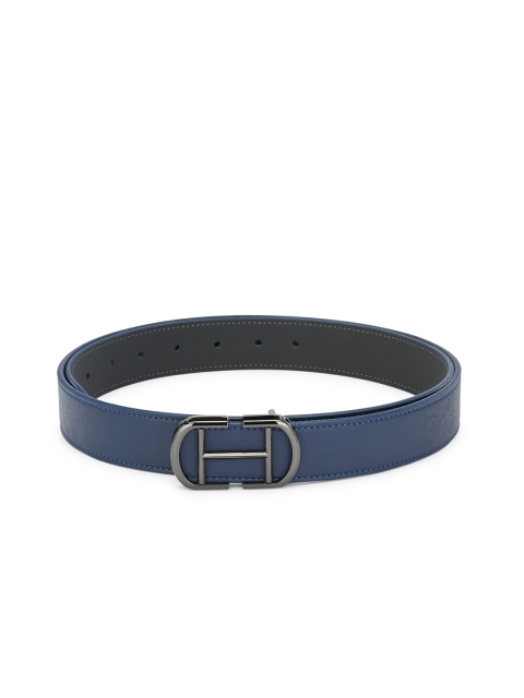 

thickskin Women Navy Blue PU Belt