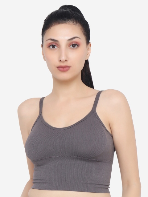 

XOXO Design Grey Cotton Sports Bra
