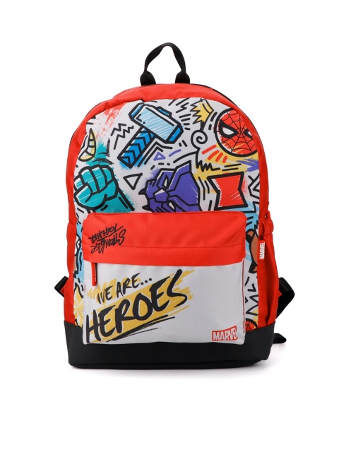 

Marvel Boys Red & White Graphic Backpack
