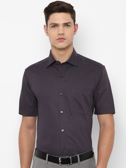 

Louis Philippe Men Grey Pure Cotton Formal Shirt