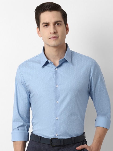 

Louis Philippe Sport Men Blue Slim Fit Printed Casual Shirt