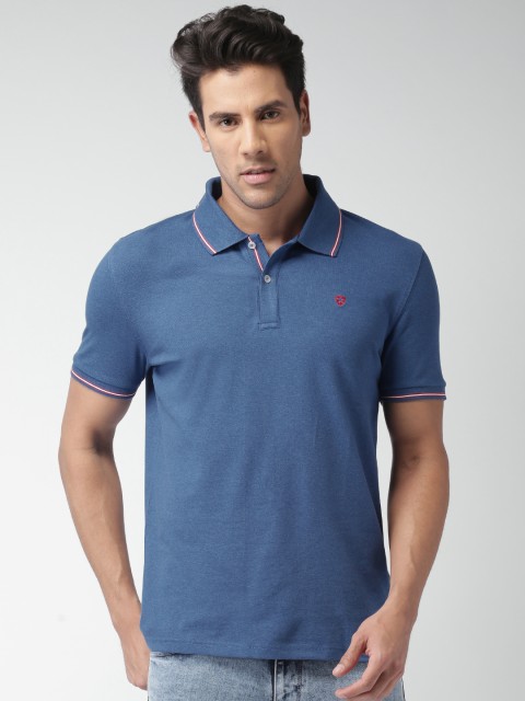

Celio Men Blue Polo T-Shirt