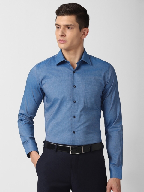 

Van Heusen Men Blue Slim Fit Formal Shirt