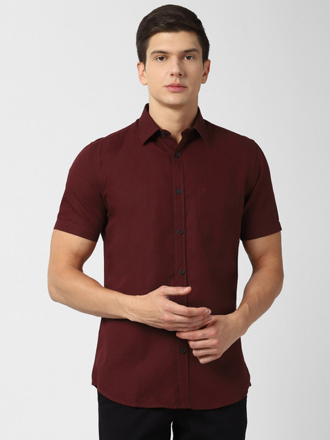 

Van Heusen Sport Men Maroon Slim Fit Casual Shirt