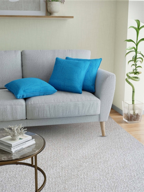 

JAIPUR FABRIC Blue Set of 3 Striped Square Cushion Covers
