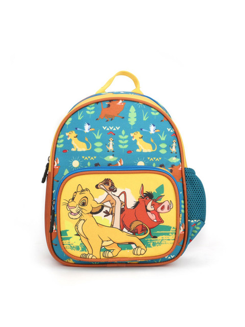 

Disney Boys Mustard & Blue Lion King Printed Backpack