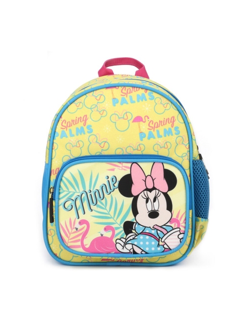 

Disney Girls Yellow & Blue Graphic Printed Backpack