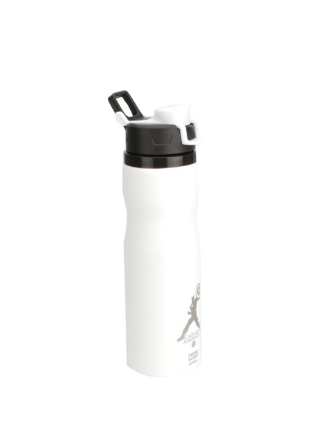 

Marvel White & Black Solid Stainless Steel Water Bottle