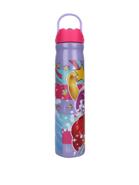 

Disney Girls Lavender-Colored Printed Water Bottle Single Wall Vacuum Stainless Steel Water Bottle