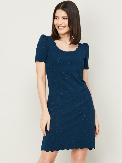 

CODE by Lifestyle Women Blue Sheath Dress