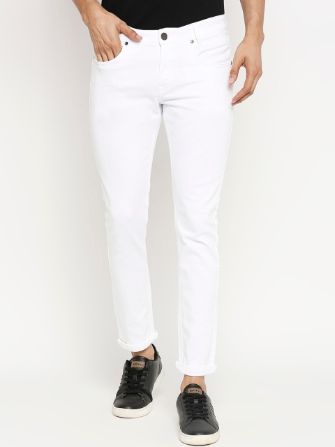 

Mufti Men White Stretchable Jeans