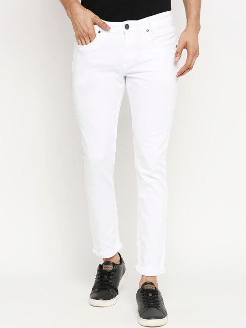 

Mufti Men White Stretchable Jeans
