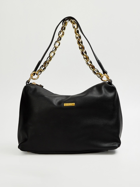 

CODE by Lifestyle Black Structured Shoulder Bag