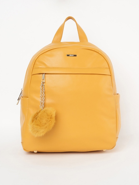 

Ginger by Lifestyle Mustard Structured Sling Bag