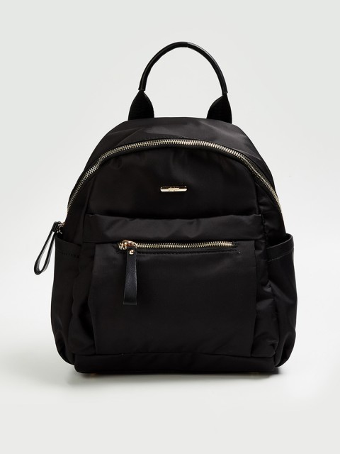 

Ginger by Lifestyle Women Black Structured Shoulder Bag